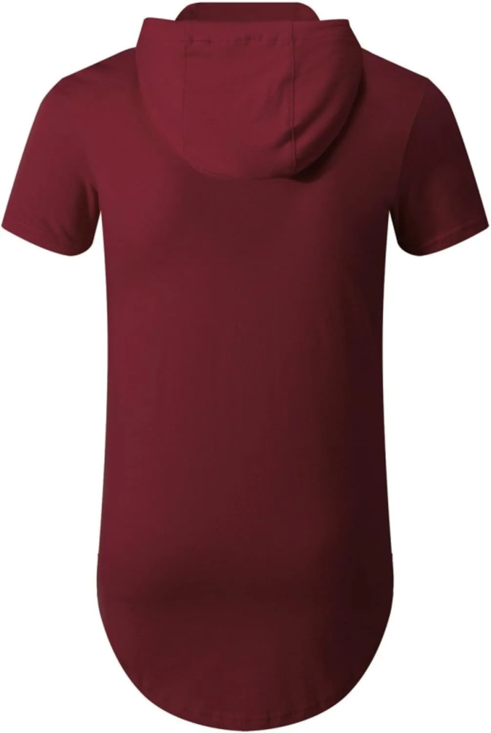 Aiyino Men's S-5X Short Sleeve Fashion Athletic Hoodies Sport Sweatshirt Hip Hop Pullover