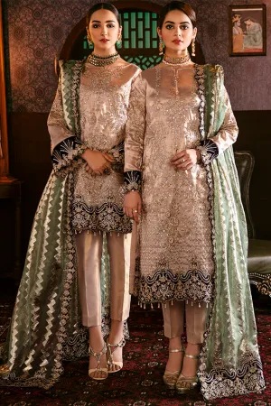 Imrozia Solas De Lune Luxury Chiffon Collection – I-109 Gold Galore