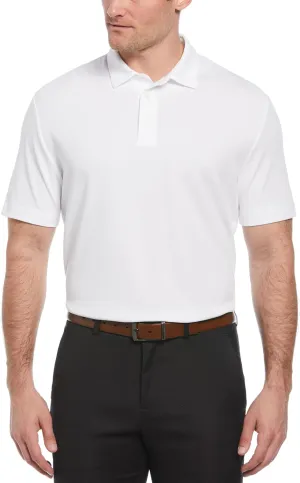 Perry Ellis Men's Classic Short Sleeve Golf Polo, Moisture-Wicking Sun Protection, Enhanced Stretch (Available in Big & Tall)