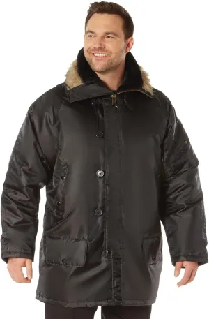 Rothco N-3B Parka  Comfortable and Warm Winter Coat  Water-Repellent  Snorkel Hood