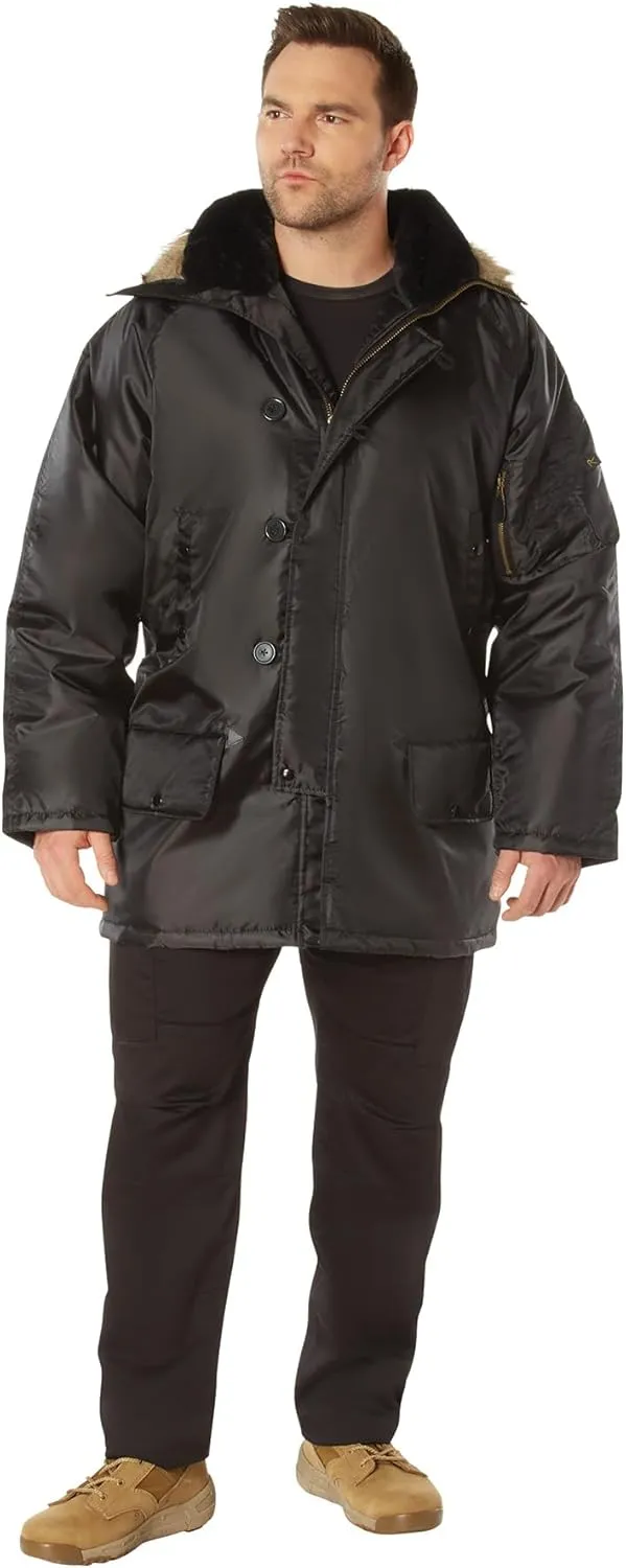 Rothco N-3B Parka  Comfortable and Warm Winter Coat  Water-Repellent  Snorkel Hood