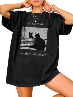 SOLY HUX Women's Oversized Graphic Tees Drop Shoulder Half Sleeve Loose Casual T Shirt Tops