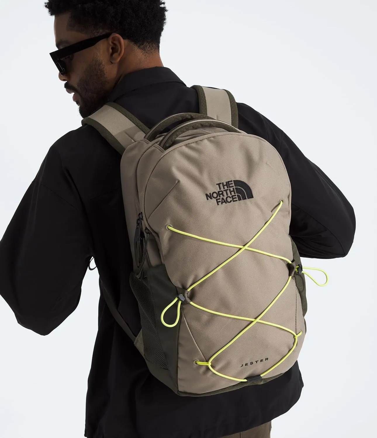 THE NORTH FACE Jester Everyday Laptop Backpack, Cavern Grey/New Taupe Green, One Size